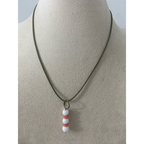 agate and shell pendant necklace - Picture 1 of 4